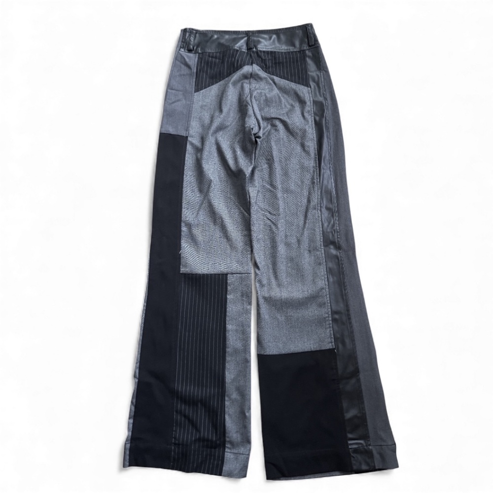 LeGatte Made in Italy Patchwork Mixed-Fabric Pants – IT 42 / US 6 - Picture 2 of 16